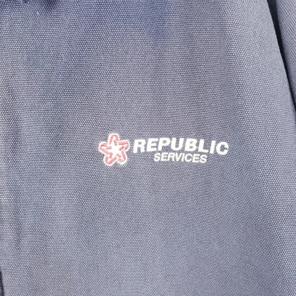 Tri-Mountain 4700 Sequoia Blue Canvas Flannel Lined Work Chore‎ Coat Size 3XLT